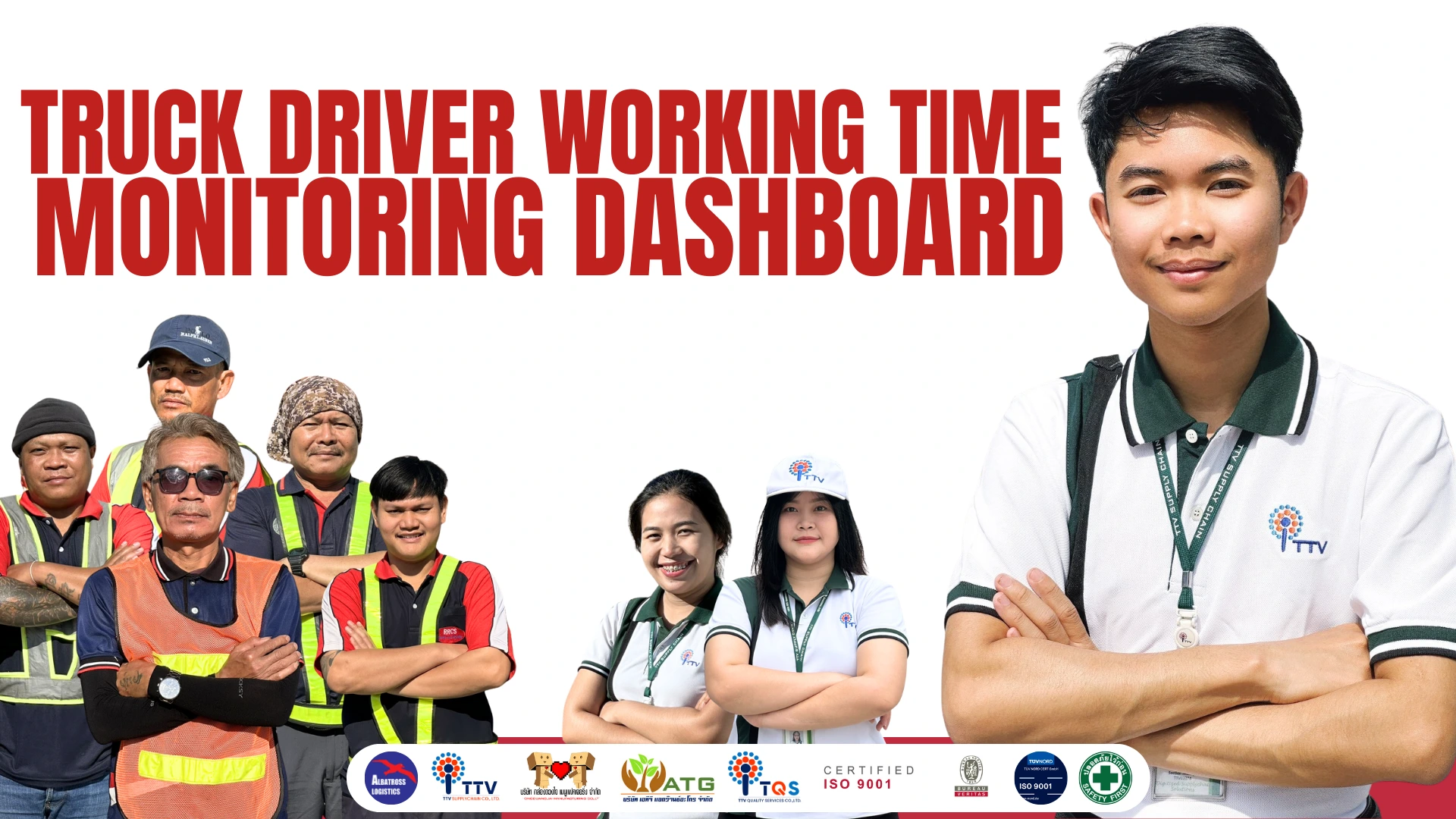 Truck Driver Working Time Monitoring Dashboard